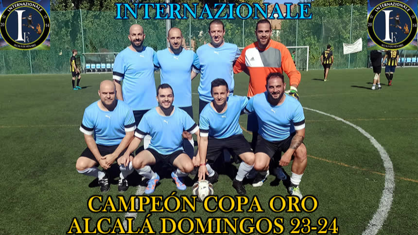 CAMPEÓN COPA DE LIGA ORO. ALCALA DOMINGOS MAÑANA